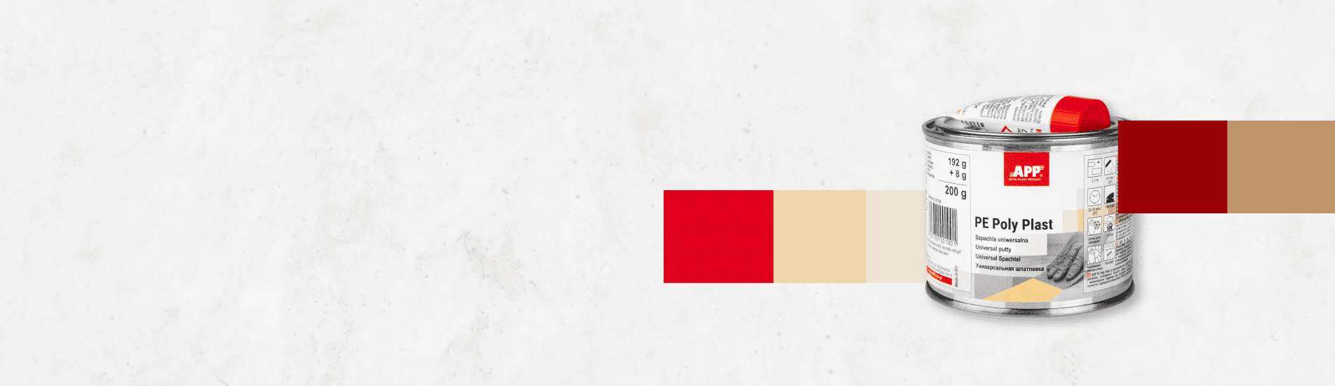 MASTIC CARROSSERIE APP PE POLY PLAST